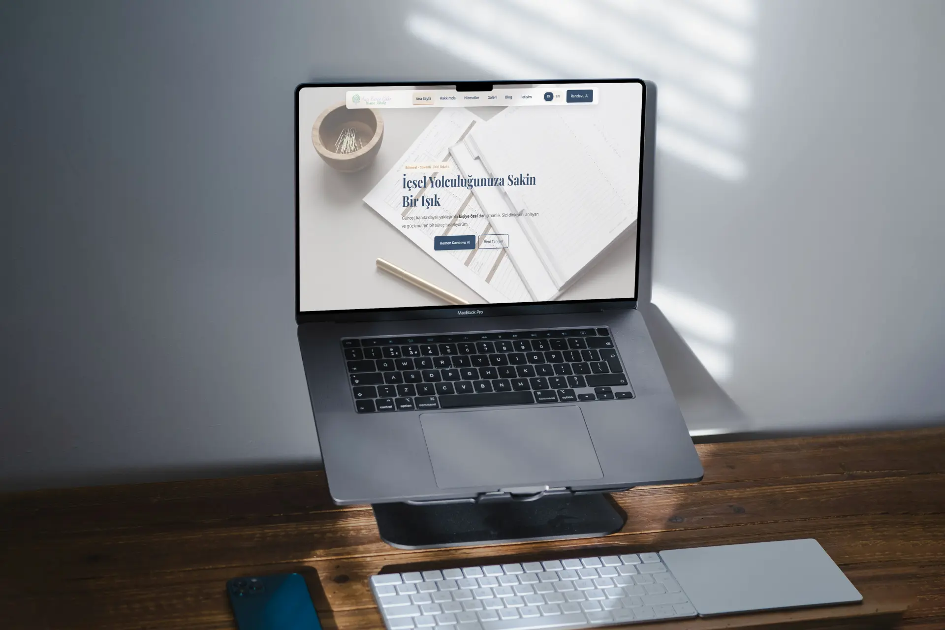 Ayşe Güler web tasarım projesi